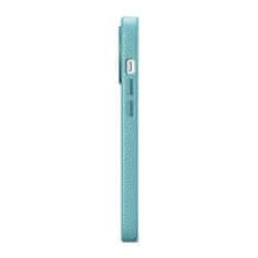 iCARER Usnjen etui za iPhone 14 Pro Max z magnetom MagSafe Litchi Premium Leather Case zelen