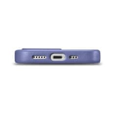 iCARER Etui iz naravnega usnja za iPhone 14 Pro Max MagSafe Case Leather svetlo vijoličen