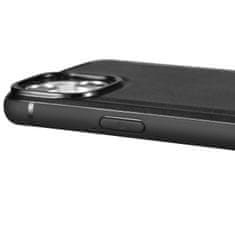 iCARER Etui iz naravnega usnja za iPhone 14 Plus Leather Oil Wax črna