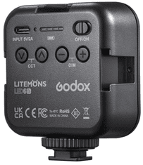 Godox LED6BI Litemons Bi-Color LED luč (z vgrajeno baterijo)