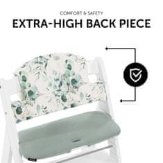 Hauck Highchair Pad Select Jersey Leaves Mint