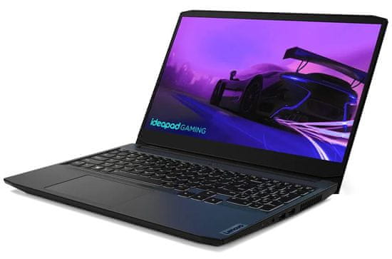 Lenovo IdeaPad Gaming 3 prenosnik, i5-11320H, 15,6FHD, 16GB/SSD512GB, RTX3050, W11H, črn (82K101DGSC)