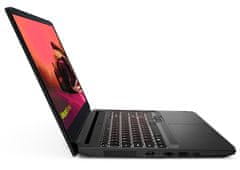 Lenovo IdeaPad Gaming 3 prenosnik, Ryzen 5 5600H, 15,6FHD, 16GB/SSD512GB, RTX3050, W11H, črn (82K20201SC)