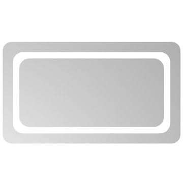 Vidaxl LED kopalniško ogledalo 70x40 cm