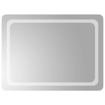 Vidaxl LED kopalniško ogledalo 60x80 cm