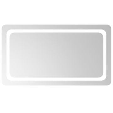 Vidaxl LED kopalniško ogledalo 90x50 cm