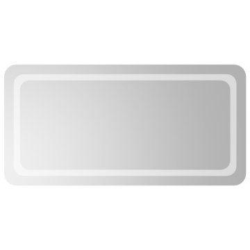 Vidaxl LED kopalniško ogledalo 100x50 cm