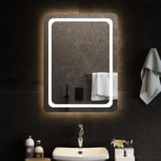 Greatstore LED kopalniško ogledalo 60x80 cm