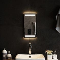 shumee vidaXL LED kopalniško ogledalo 20x40 cm