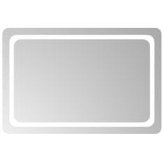 Vidaxl LED kopalniško ogledalo 90x60 cm