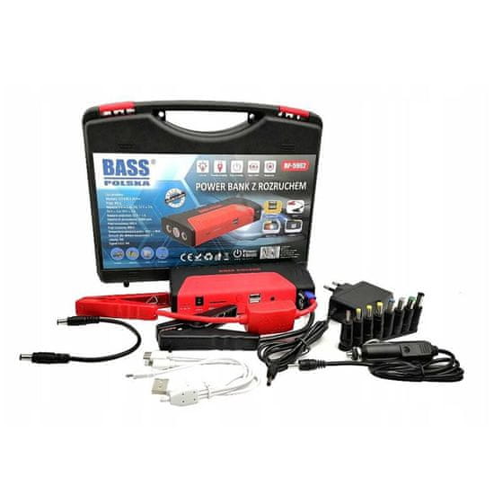 Bass Polska LED booster 900A zaganjalec motorja + powerbank 15000mAh