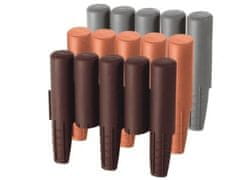 Kaxl Plastični robnik - palisada 2,7m, 155mm PALISADE Barva: Siva IPAL5-S443