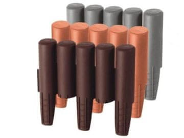 Kaxl Plastični robnik - palisada 2,7m, 155mm PALISADE Barva: Siva IPAL5-S443