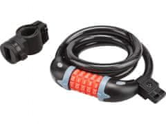 Extol Premium Ključavnica za kabel za kolo, kodno zaklepanje, 12x1200mm