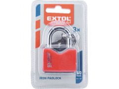 Extol Premium Ključavnica kovinski, 40mm