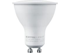 Extol Light LED žarnica reflektor, 510lm, 7W, GU10, toplo bela