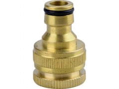 Extol Premium Priključek za pipo, 1/2"-3/4", MEDENINA