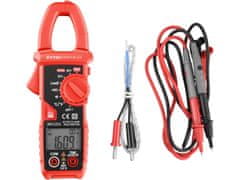 Extol Premium Digitalni multimeter, klešče, AC/DC trenutno in napetost, Prav RMS, LowZ, avtomatsko izbira razponi