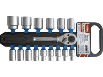 Extol Premium Vtična glava, nastavljeno 16ks, 1/2", CrV