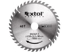 Extol Premium Žagin list z rezili SK, O 115x2,2x22,2mm, 40T