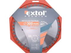Extol Premium Žagin list z rezili SK, O 300x3,0x30mm, 40T