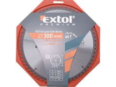 Extol Premium Žagin list z rezili SK, O 300x3,0x30mm, 60T