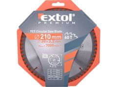 Extol Premium Žagin list z rezili SK, O 210x3,0x30mm, 60T
