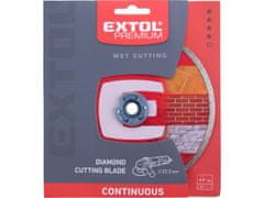 Extol Premium Diamantna rezalna plošča poln krog - mokro rezanje, O 230x22,2x2,8mm