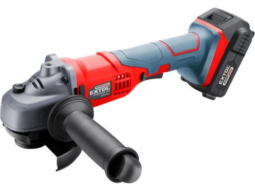 Extol Premium Kotni brusilnik jaz SHARE20V, 115mm, 20V Li-ion, 2000mAh