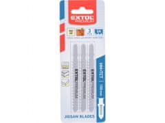 Extol Premium Rezine za sabljasto žago s SK zob 3ks, 100x1,5mm