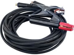 Extol Premium Varilni kabli, nastavljeno 2ks, 16mm2, 5m, 10-25, klešče 200A, gume