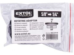Extol Premium Adapter rotacijski, znotraj nit 5/8" - vijak 1/4"