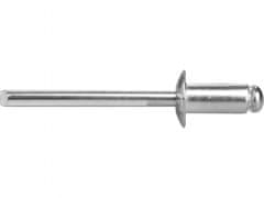 Extol Premium Komplet zakovic iz razpočnega aluminija 1000ks, O 2,4x6mm ploščata glava
