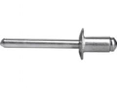 Extol Premium Komplet zakovic iz razpočnega aluminija 250ks, O 6,4x19mm ploščata glava