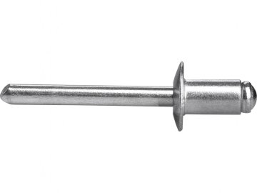Extol Premium Komplet zakovic iz razpočnega aluminija 250ks, O 6,4x9,6mm ploščata glava