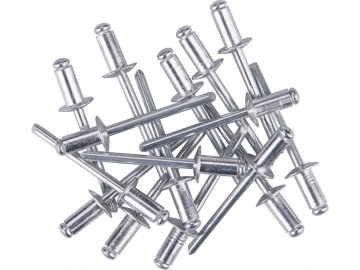 Extol Premium Komplet zakovic iz razpočnega aluminija 1000ks, O 4,0x9,6mm ploščata glava