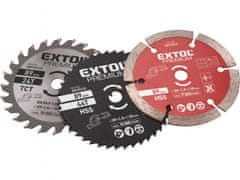 Extol Premium Pila disk/rezalnik z laserjem, potopitev, 89mm, 705W