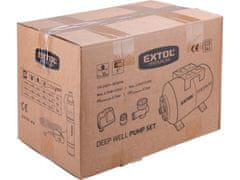 Extol Premium Vodovod za črpalke v vodnjak, 24l, 4bar