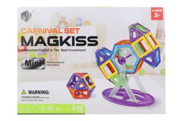Magnetni gradbeni set 56 kosov