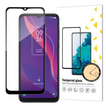 MG Full Glue zaščitno steklo za TCL 306, črna