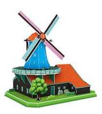 CubicFun Nizozemski vetrni mlin 3D sestavljanka 71 kosov