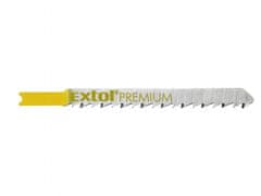 Extol Premium Rezine za sabljasto žago 5ks, 75x4,0mm, HCS