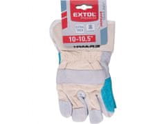 Extol Premium Usnjene rokavice močno s podlogo na dlani, velikost 10"-10,5"