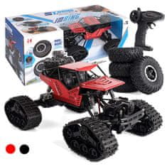 slomart daljinsko upravljanje rc rock crawler 4x4 avto lhc012 avto 2v1 rdeča