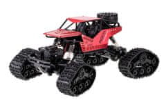 slomart daljinsko upravljanje rc rock crawler 4x4 avto lhc012 avto 2v1 rdeča