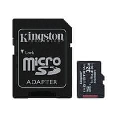 Kingston Kingstonov industrijski/mikro SDHC/32GB/100MBps/UHS-I U3/Class 10/+ adapter