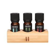 RENTO Set eteričnih olj RENTO - 3x10 ml - bambus