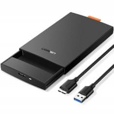 Ugreen 2,5" zunanje ohišje za SSD/HDD SATA UGREEN (črno)