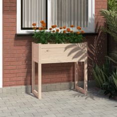Vidaxl Visoka greda 78x40x81 cm trdna borovina