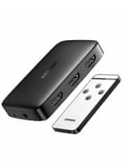 Ugreen Stikalo CM332 3v1 HDMI 1.4 4K 30 Hz (črno)